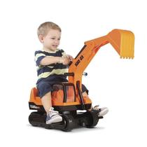 Mini Veículo Retroescavadeira Articulada Gigante Construção Infantil