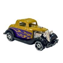 Mini Veículos Die Cast Garagem S.A. - Dragster Dourado