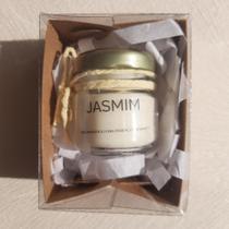 Mini Vela Aromática Perfumada Jasmim Caixinha Presente 40g - Likare Home & Beauty