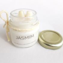Mini Vela Aromática Perfumada Jasmim Vela Lembrancinha 40g