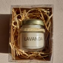 Mini Vela Aromática Perfumada Lavanda Caixinha Presente 40g - Likare Home & Beauty