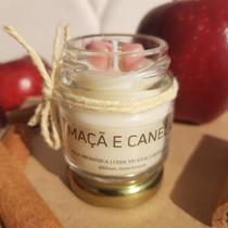 Mini Vela Aromática Perfumada Lembrancinha Maçã e Canela 40g - Likare Home & Beauty Mini Vela Aromática Perfumada Lembrancinha Maçã e Canela 40g - Likare Home & Beauty