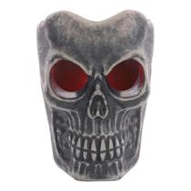Mini vela eletronica cranio c/1 un halloween
