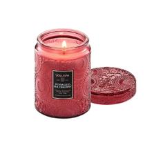 Mini vela pote vidro 50h relevo foraged wildberry Mini vela pote vidro 50h relevo foraged wildberry