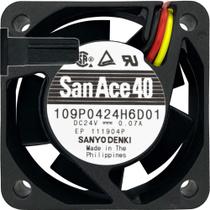 Mini Ventilador 109P0424H6D01 24V 0.07A 3L 3P 4020 Fanuc