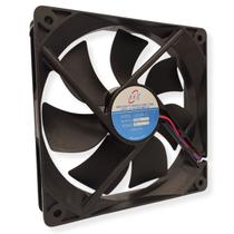 Mini Ventilador 12025S-12 Cooler 12V D121 AsaFan 120mm Sleeve Durabilidade Ventilação Eficiente