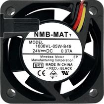 Mini Ventilador 1608VL-05W-B49 24V 0.07A 3L 3P 4020 Fanuc