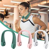 Mini Ventilador Aparelho de Pescoço Ar Condicionado Pessoal Perfeito para Viagens