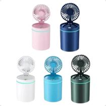 Mini Ventilador Ar Climatizador Umidificador Portátil