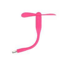 Mini Ventilador Bendable USB Portátil Flexível Rosa Mini Ventilador Bendable USB Portátil Flexível Rosa