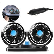 Mini Ventilador Carro Automotivo Portatil 12v