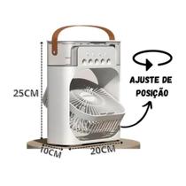 Mini Ventilador Climatizador Com Alça - Compacto E Prático Mini Ventilador Climatizador Com Alça - Compacto E Prático