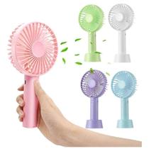 Mini Ventilador Climatizador Recarregável Potência, Conforto e Portabilidade