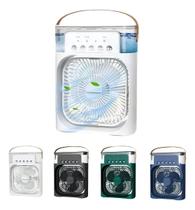 Mini Ventilador Climatizador Usb Com Reservatorio Para Agua E Gelo Air Cooler 110v/220v