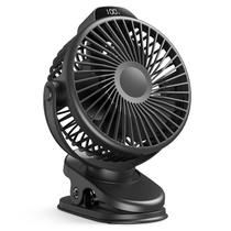 Mini Ventilador Clip On Koonie - Portátil, Recarregável via USB