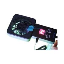 Mini Ventilador De Aquário Clip-On Com Controle Automático De Temperatura Para Plantas Aquáticas E