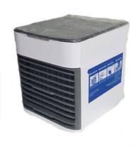 Mini Ventilador De Ar Agua Cooler 2 Velocidades Com Luz