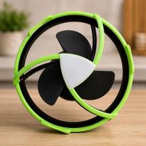 Mini Ventilador de Barraca Luz de LED USB Portátil Recarregável Camping Viagem Emergência Silencioso Compacto Resistente
