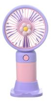 Mini Ventilador De Mão Portátil Recarregável Mesa Escritório