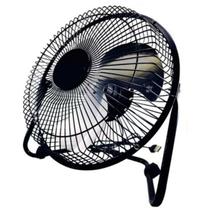 Mini Ventilador de Mesa Compacto USB de 6 Polegadas e 19 CM