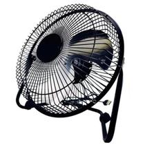 Mini Ventilador De Mesa Compacto Usb De 6 Polegadas E 19 Cm
