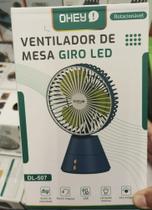 MINI Ventilador de mesa GIRO LED DL 507