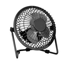 Mini Ventilador De Mesa Silencioso USB Portátil 6" - Yepp Preto REF: YT2254-6 Mini Ventilador De Mesa Silencioso USB Portátil 6" - Yepp Preto REF: YT2254-6