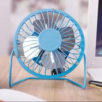 Mini Ventilador De Mesa Silencioso USB Portátil Azul- Yepp