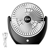 Mini Ventilador de Mesa USB 5W - Preto - N249206-7 - Quanhe Mini Ventilador de Mesa USB 5W - Preto - N249206-7 - Quanhe