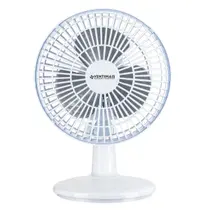 Mini Ventilador de Mesa Ventimais Turbo 20cm Branco 220V Compacto e Silencioso