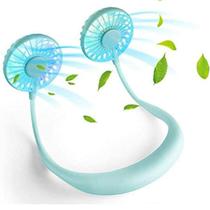 Mini Ventilador de Pescoço Esportivo Portátil Recarregável