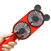 Mini ventilador DecoLife Cute Personal USB com design de mouse recarregável