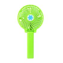 Mini ventilador dobrável portátil e recarregável usb led