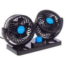 Mini Ventilador Duplo Automotivo Para Motorista De Carro Caminhão - B-max