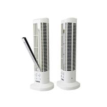 Mini Ventilador E Abajur Base Vertical Velocidades Branco - Tomate