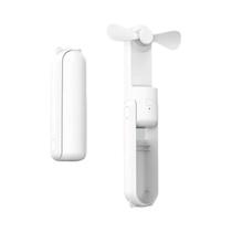 Mini Ventilador Elétrico Portátil Dobrável Leve Ventilador De Mão Com Pingente Para Estudantes