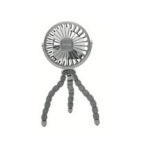 Mini Ventilador Flexivel Para Carrinho De Bebe Clingo Cinza Mini Ventilador Flexivel Para Carrinho De Bebe Clingo Cinza