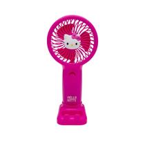Mini Ventilador Hello Kitty c/ Suporte de Celular Letron Leonora - 10339 Mini Ventilador Hello Kitty c/ Suporte de Celular Letron Leonora - 10339