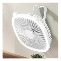 Mini Ventilador LED Portátil Recarregável USB 3 Velocidades 048 Mini Ventilador LED Portátil Recarregável USB 3 Velocidades 048
