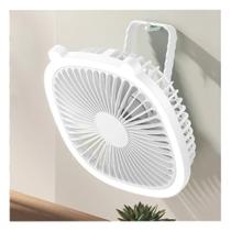 Mini Ventilador LED Portátil Recarregável USB 3 Velocidades 048 Mini Ventilador LED Portátil Recarregável USB 3 Velocidades 048