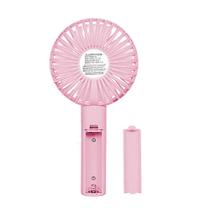 Mini Ventilador Mão Portátil 3 Velocidade Recarregável Rosa Mini Ventilador Mão Portátil 3 Velocidade Recarregável Rosa
