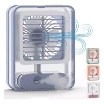 Mini Ventilador Névoa Água Portátil USB 3 Velocidades Mini Ventilador Névoa Água Portátil USB 3 Velocidades