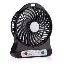 Mini Ventilador Portátil Bateria Recarregável 3 Velocidades Mini Ventilador Portátil Bateria Recarregável 3 Velocidades