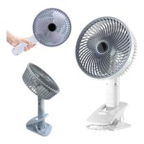 Mini Ventilador Portátil Carregamento USB Com Clip Para Prender Mini Ventilador Portátil Carregamento USB Com Clip Para Prender