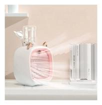 Mini Ventilador Portátil com Spray de Ar Frio ONEX VEN-8030 - Recarregável e Compacto Mini Ventilador Portátil com Spray de Ar Frio ONEX VEN-8030 - Recarregável e Compacto