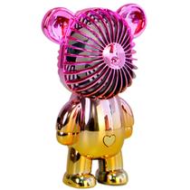 Mini ventilador portátil Generic Bear Portable USB Recarregável