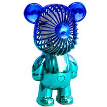 Mini ventilador portátil Generic Bear Portable USB Recarregável