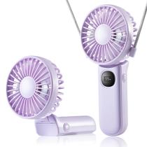 Mini ventilador portátil Leimaq 3 em 1 USB recarregável 3000mAh
