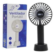 Mini Ventilador Portátil Mão Usb Recarregável LS-907 Preto - LUATEK