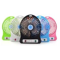 Mini Ventilador Portátil Mesa Recarregável Usb 3 Velocidades Mini Ventilador Portátil Mesa Recarregável Usb 3 Velocidades